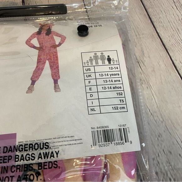 Giraffe Zipster Halloween Costume Romper - Picture 4 of 4